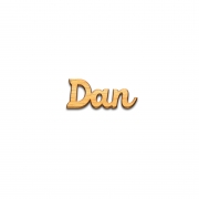  Decor nume Dan debitat laser